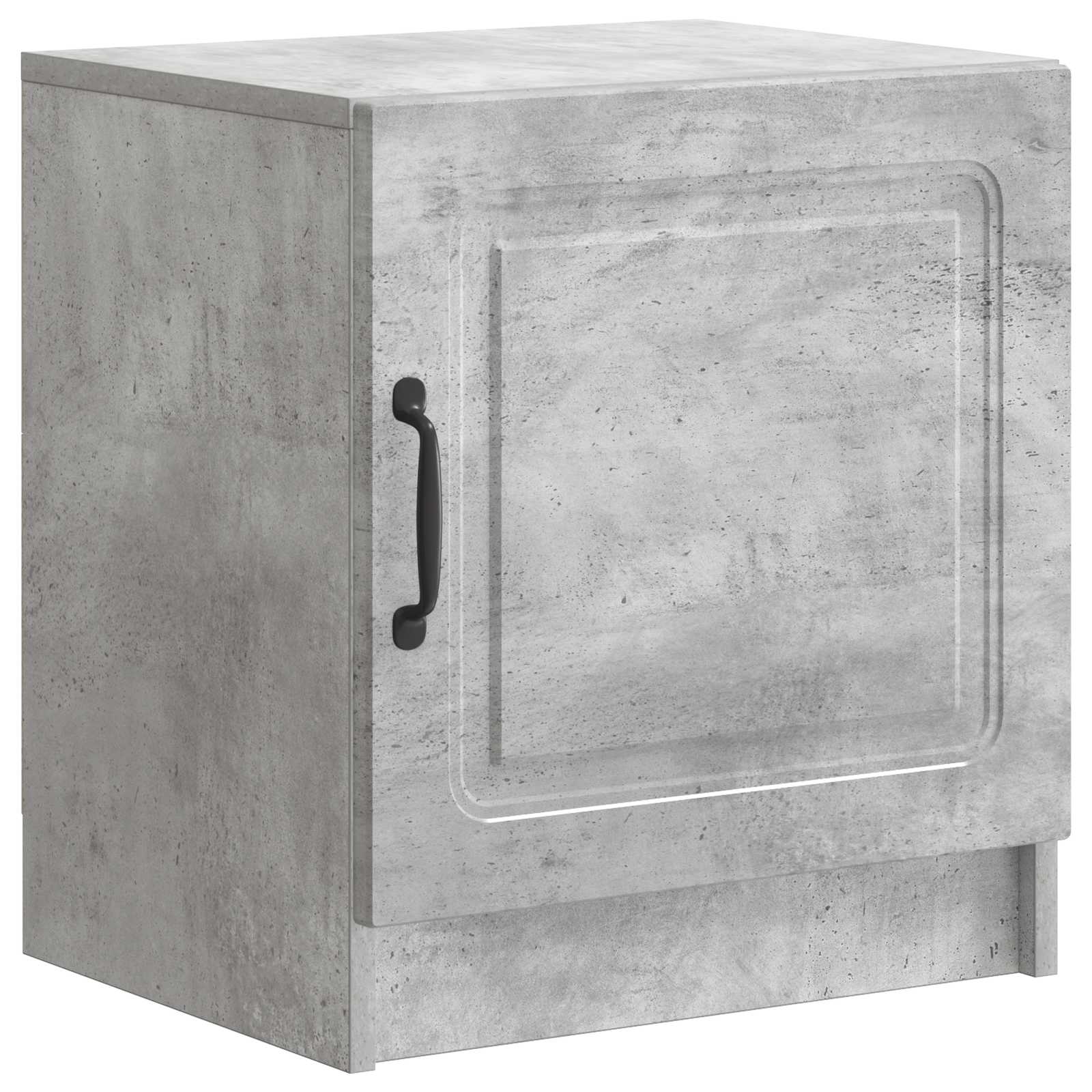 Nachttisch 2 pcs Betongrau 43 x 34,5 x 47 cm Holzwerkstoff