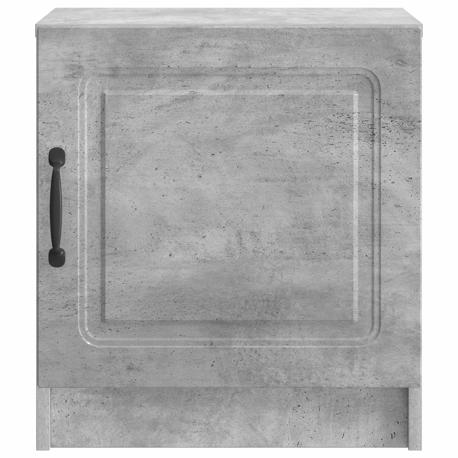 Nachttisch 2 pcs Betongrau 43 x 34,5 x 47 cm Holzwerkstoff