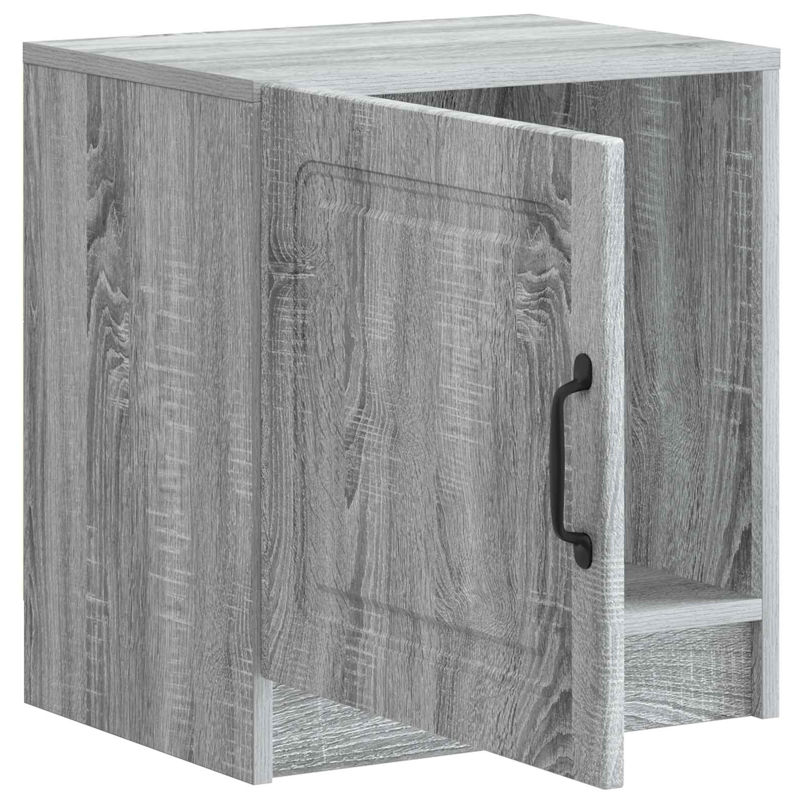 Nachttisch Graues Sonoma 43 x 34,5 x 47 cm Holzwerkstoff