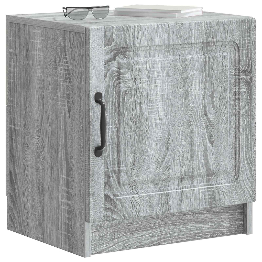 Nachttisch Graues Sonoma 43 x 34,5 x 47 cm Holzwerkstoff