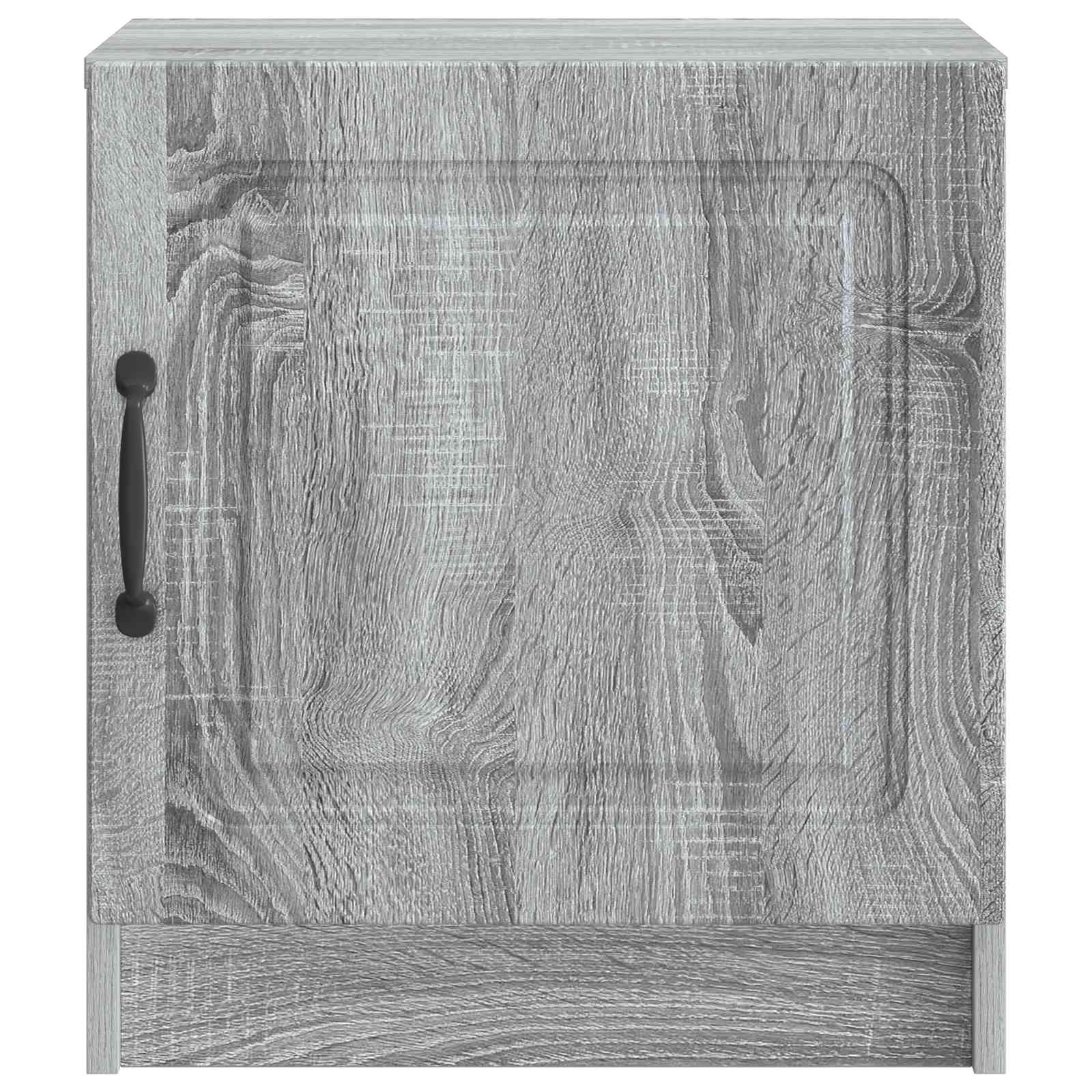 Nachttisch 2 pcs Graues Sonoma 43 x 34,5 x 47 cm Holzwerkstoff