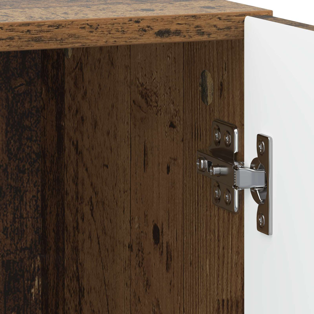 Nachttisch 2 pcs Altholz 43 x 34,5 x 47 cm Holzwerkstoff