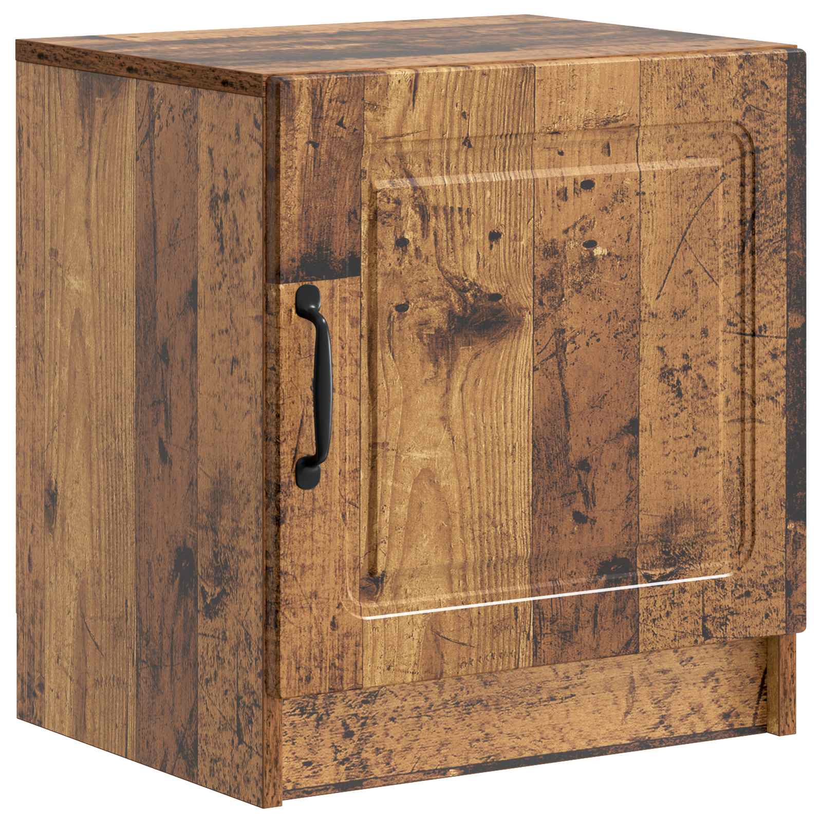 Nachttisch 2 pcs Altholz 43 x 34,5 x 47 cm Holzwerkstoff
