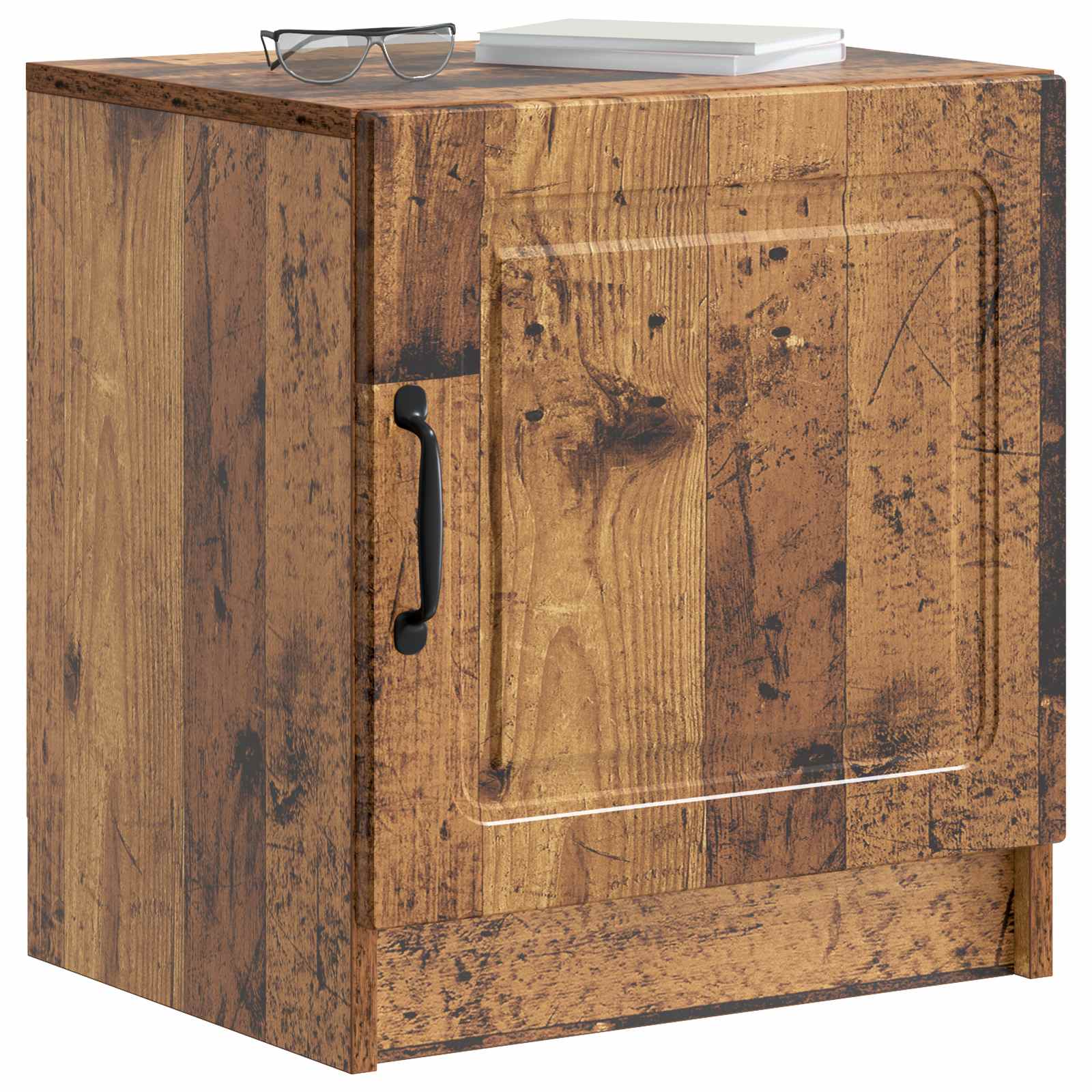 Nachttisch 2 pcs Altholz 43 x 34,5 x 47 cm Holzwerkstoff