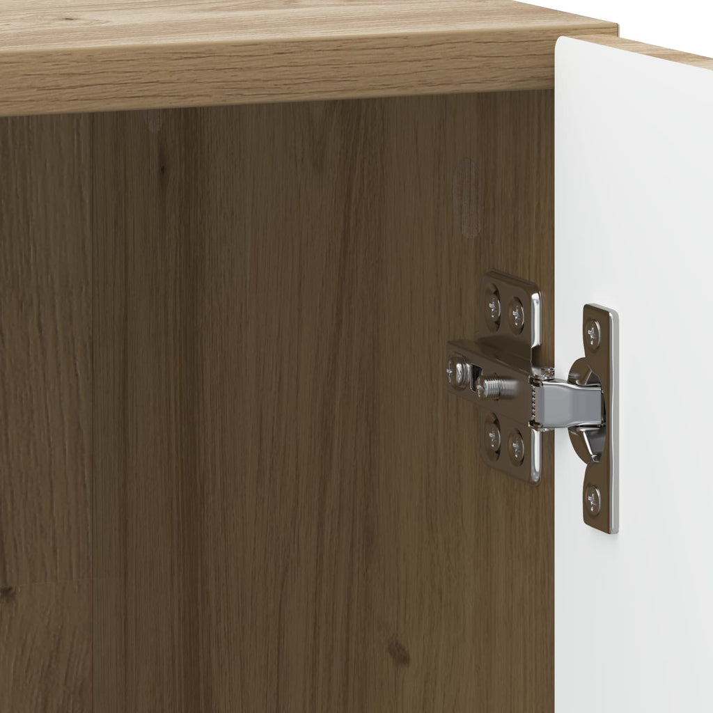 Nachttisch 2 pcs Artisan-Eiche 43 x 34,5 x 47 cm Holzwerkstoff