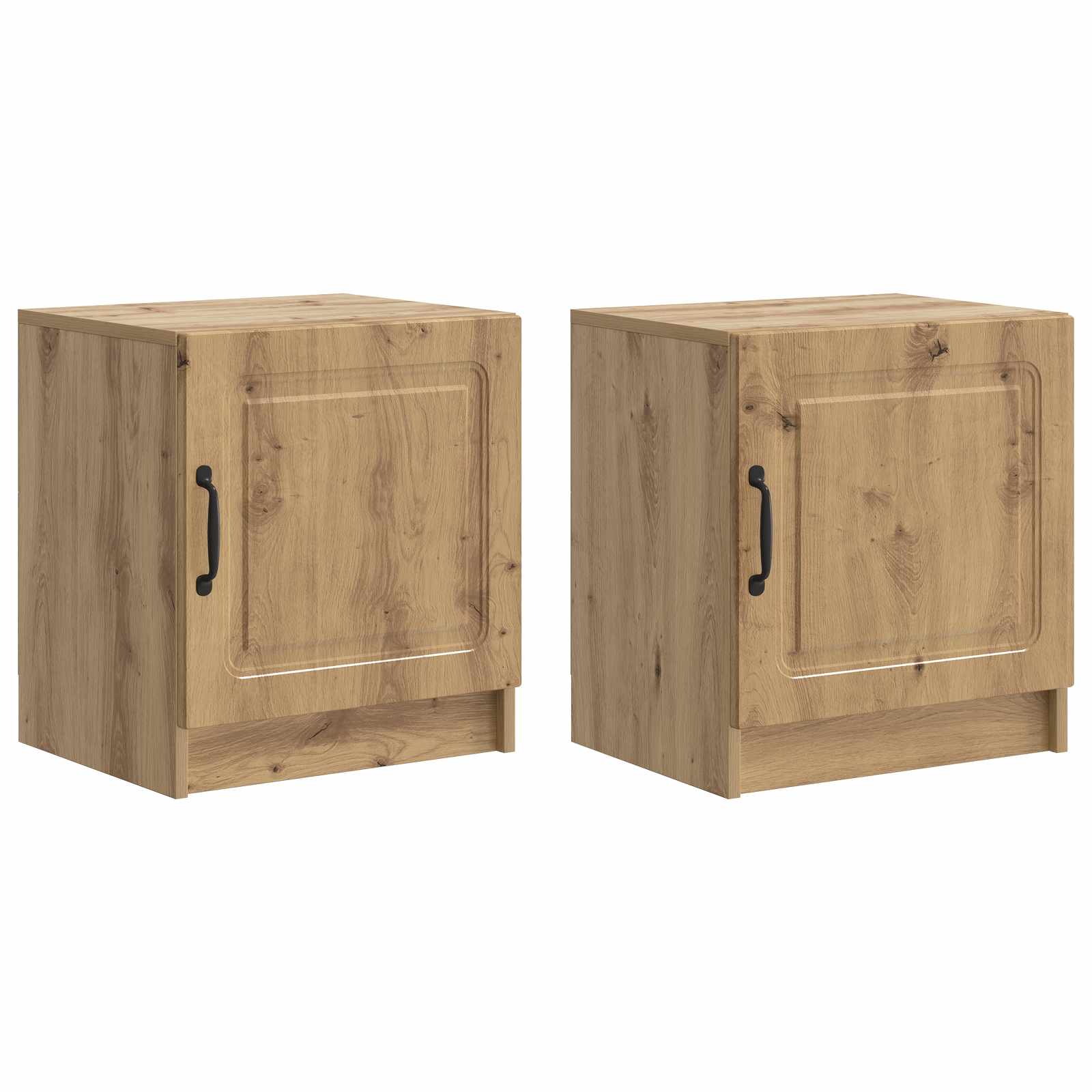 Nachttisch 2 pcs Artisan-Eiche 43 x 34,5 x 47 cm Holzwerkstoff