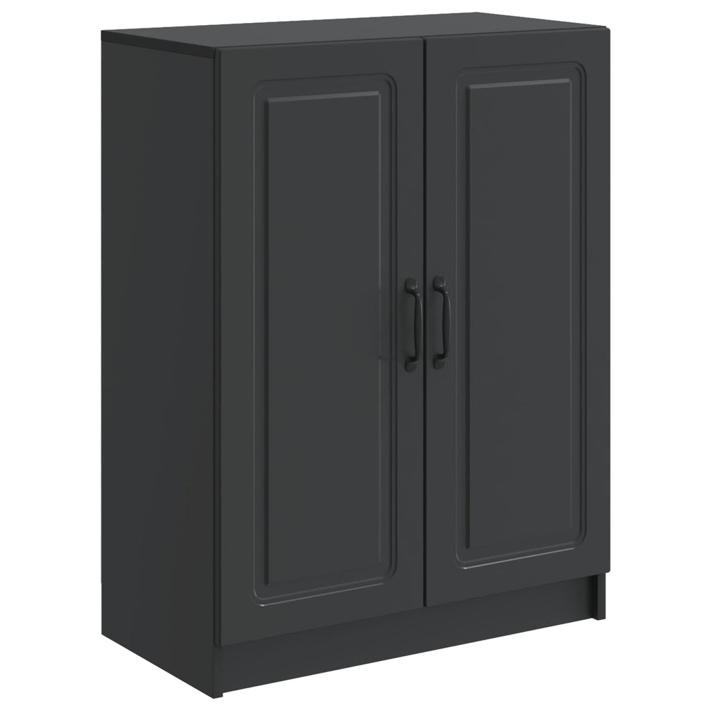 Sideboard Schwarz 66 x 34,5 x 87 cm Holzwerkstoff
