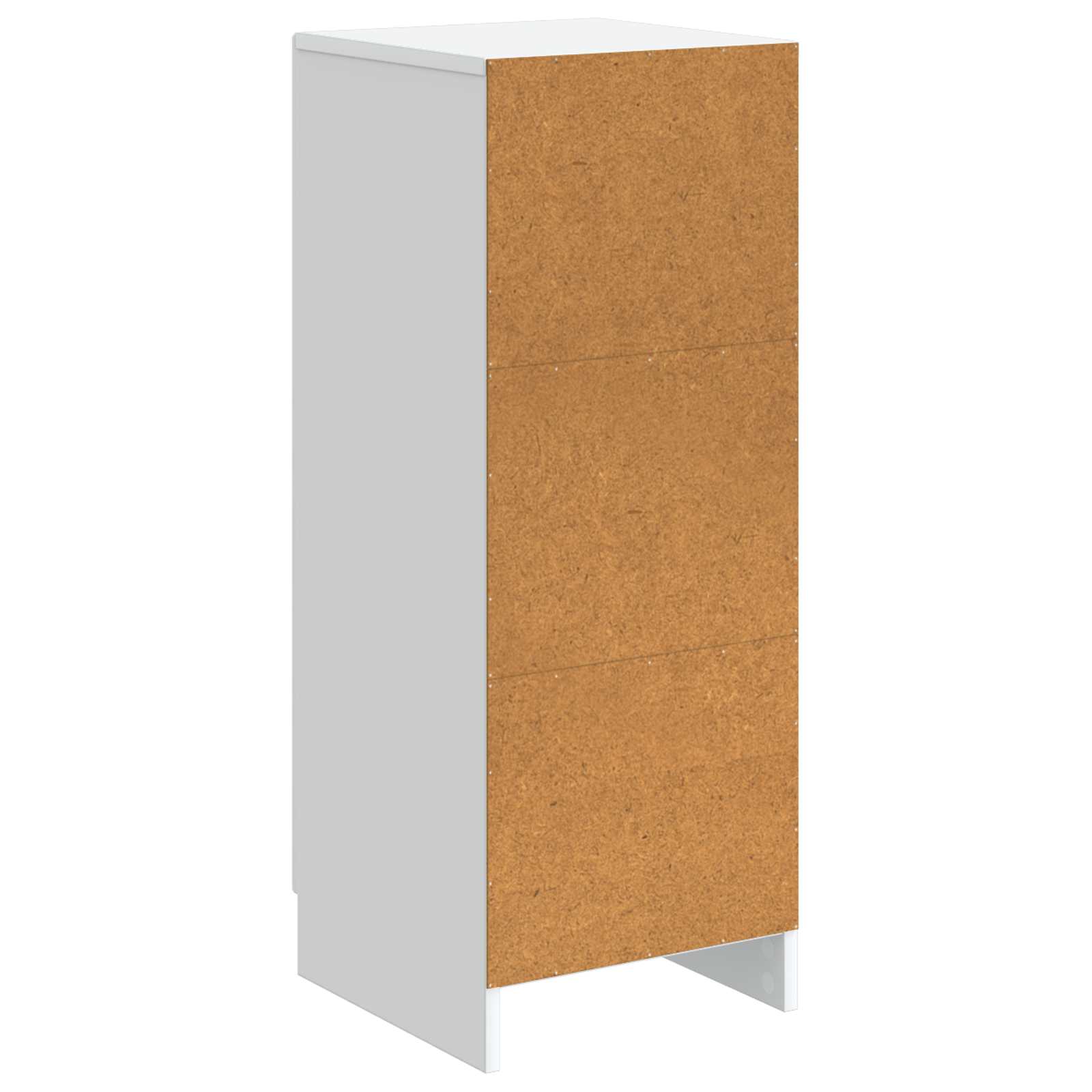 Sideboard Weiß 33 x 34,5 x 87 cm Holzwerkstoff