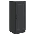 Sideboard Schwarz 33 x 34,5 x 87 cm Holzwerkstoff