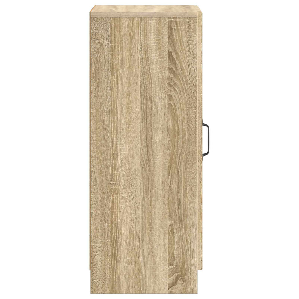 Sideboard Sonoma-Eiche 33 x 34,5 x 87 cm Holzwerkstoff