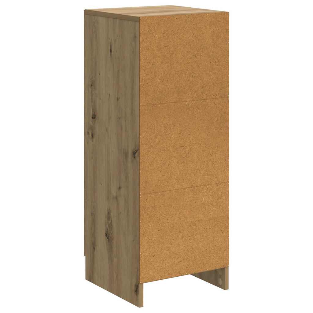 Sideboard Artisan-Eiche 33 x 34,5 x 87 cm Holzwerkstoff