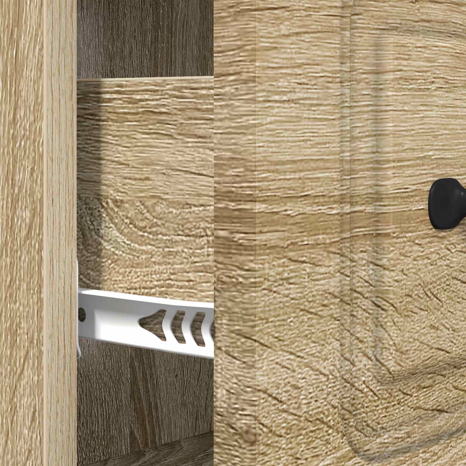 Schubladenschrank Sonoma-Eiche 66 x 34,5 x 87 cm Holzwerkstoff