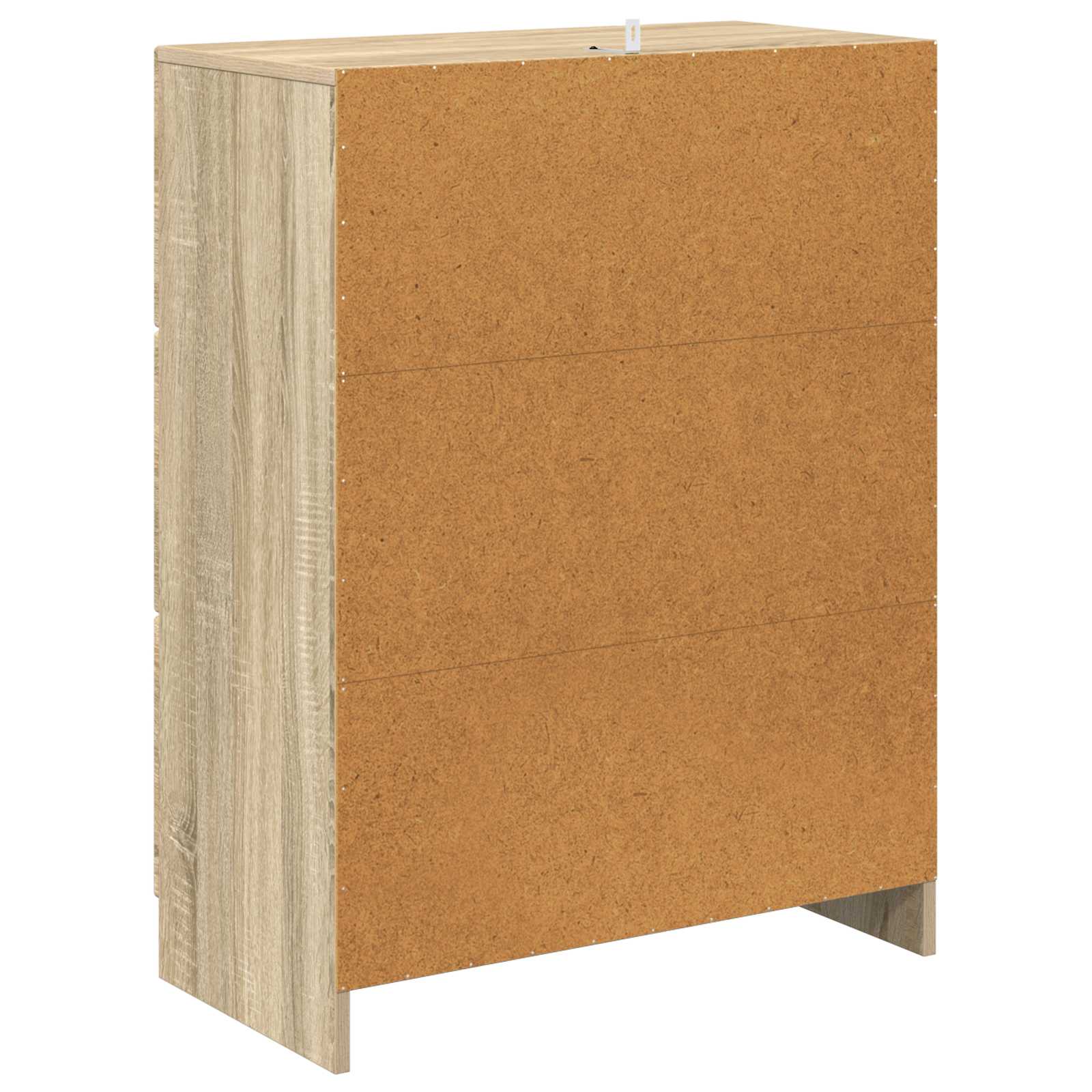 Schubladenschrank Sonoma-Eiche 66 x 34,5 x 87 cm Holzwerkstoff