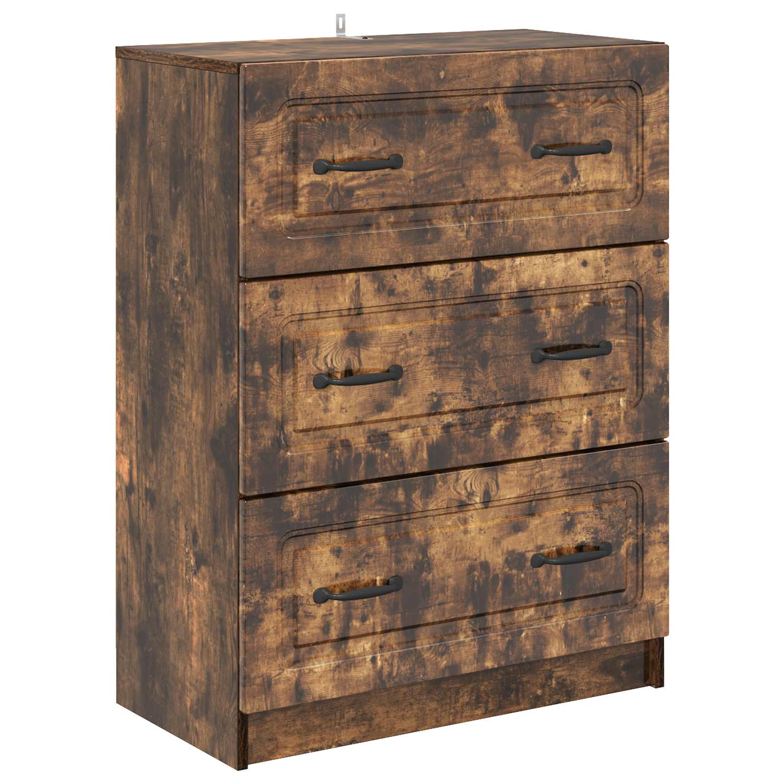 Schubladenschrank Geräucherte Eiche 66 x 34,5 x 87 cm