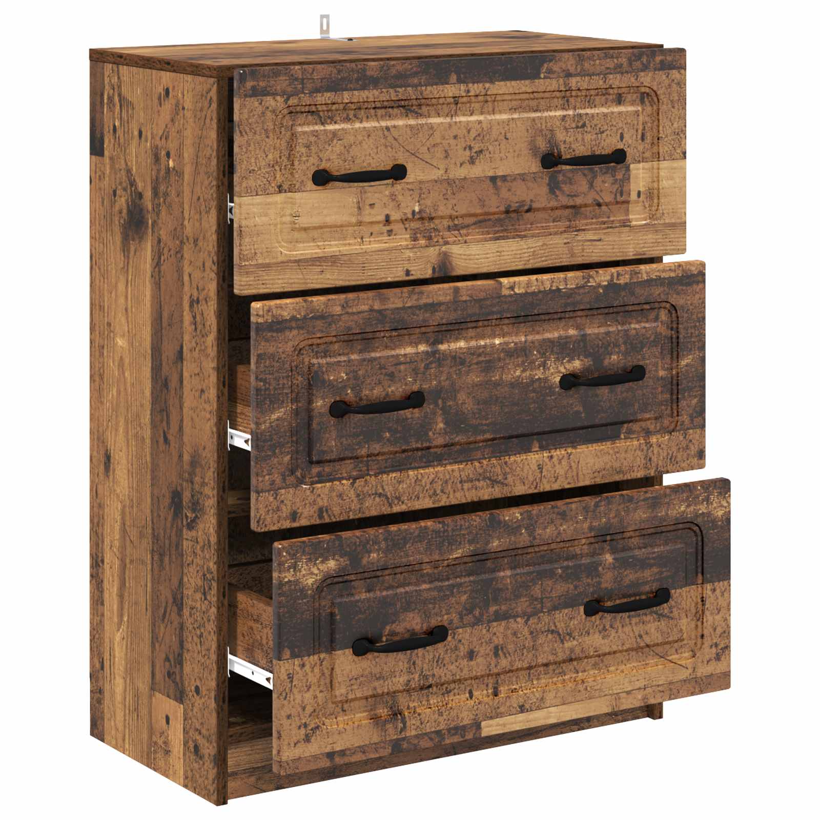 Schubladenschrank Altholz 66 x 34,5 x 87 cm Holzwerkstoff