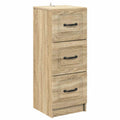 Schubladenschrank Sonoma-Eiche 33 x 34,5 x 87 cm Holzwerkstoff