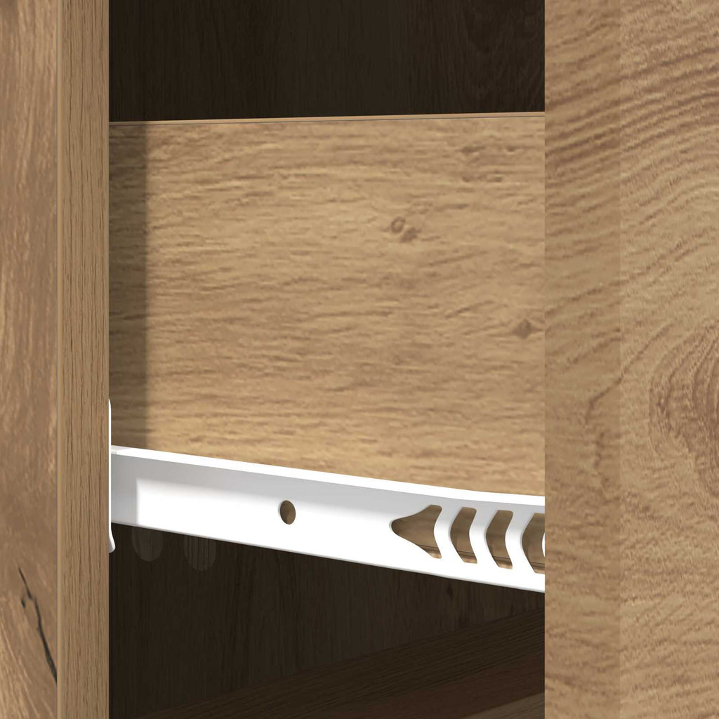 Schubladenschrank Artisan-Eiche 33 x 34,5 x 87 cm Holzwerkstoff