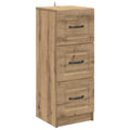 Schubladenschrank Artisan-Eiche 33 x 34,5 x 87 cm Holzwerkstoff
