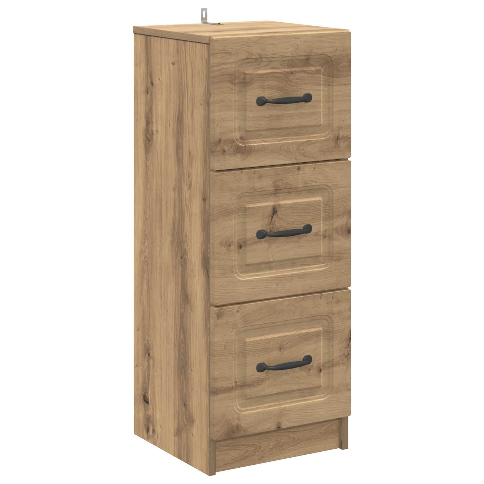 Schubladenschrank Artisan-Eiche 33 x 34,5 x 87 cm Holzwerkstoff