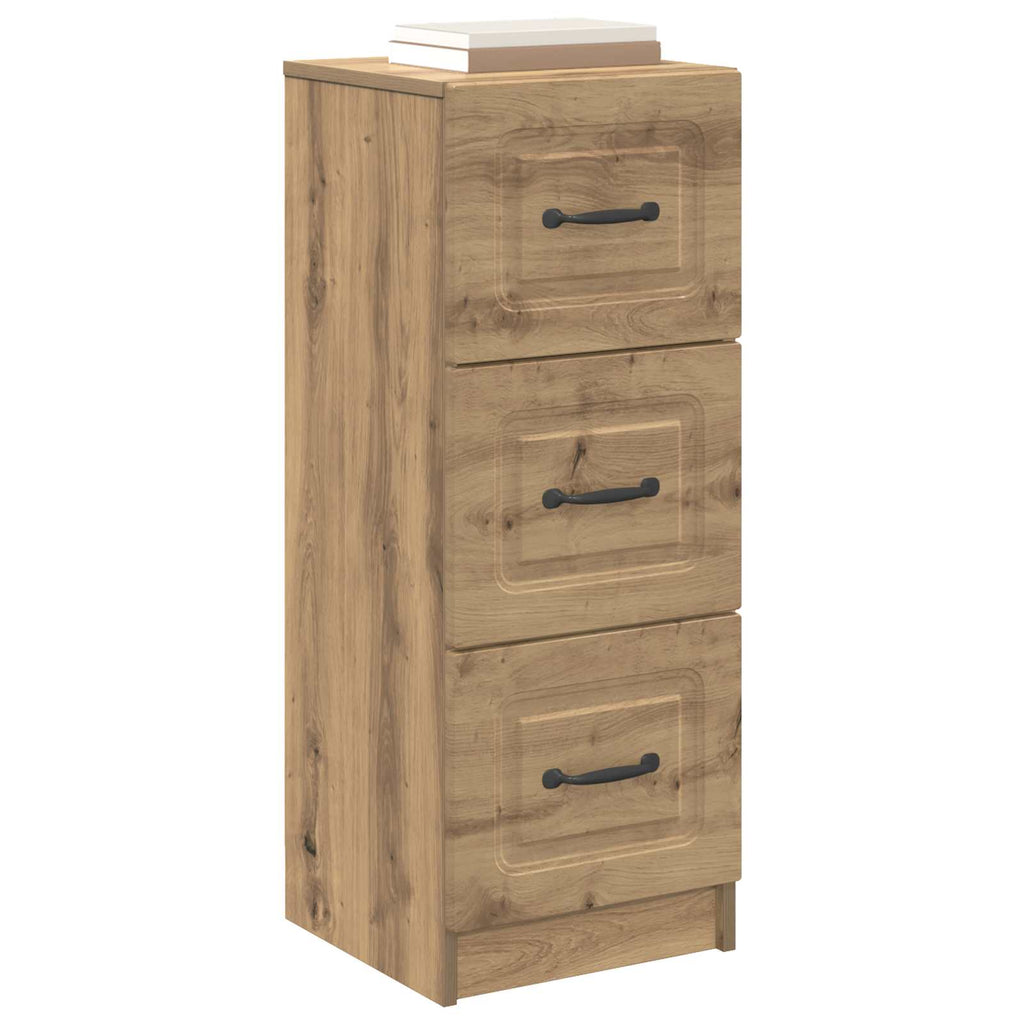 Schubladenschrank Artisan-Eiche 33 x 34,5 x 87 cm Holzwerkstoff