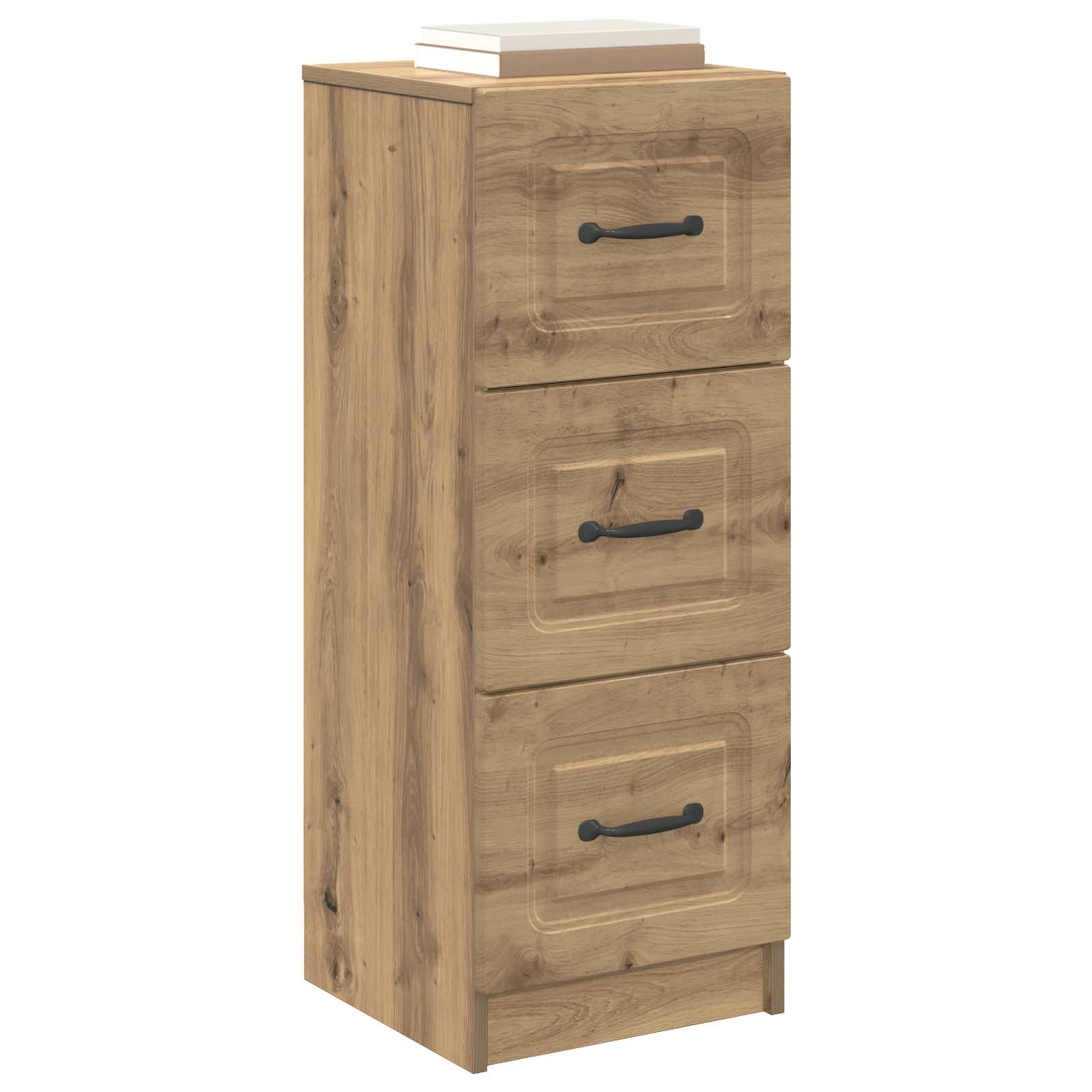 Schubladenschrank Artisan-Eiche 33 x 34,5 x 87 cm Holzwerkstoff