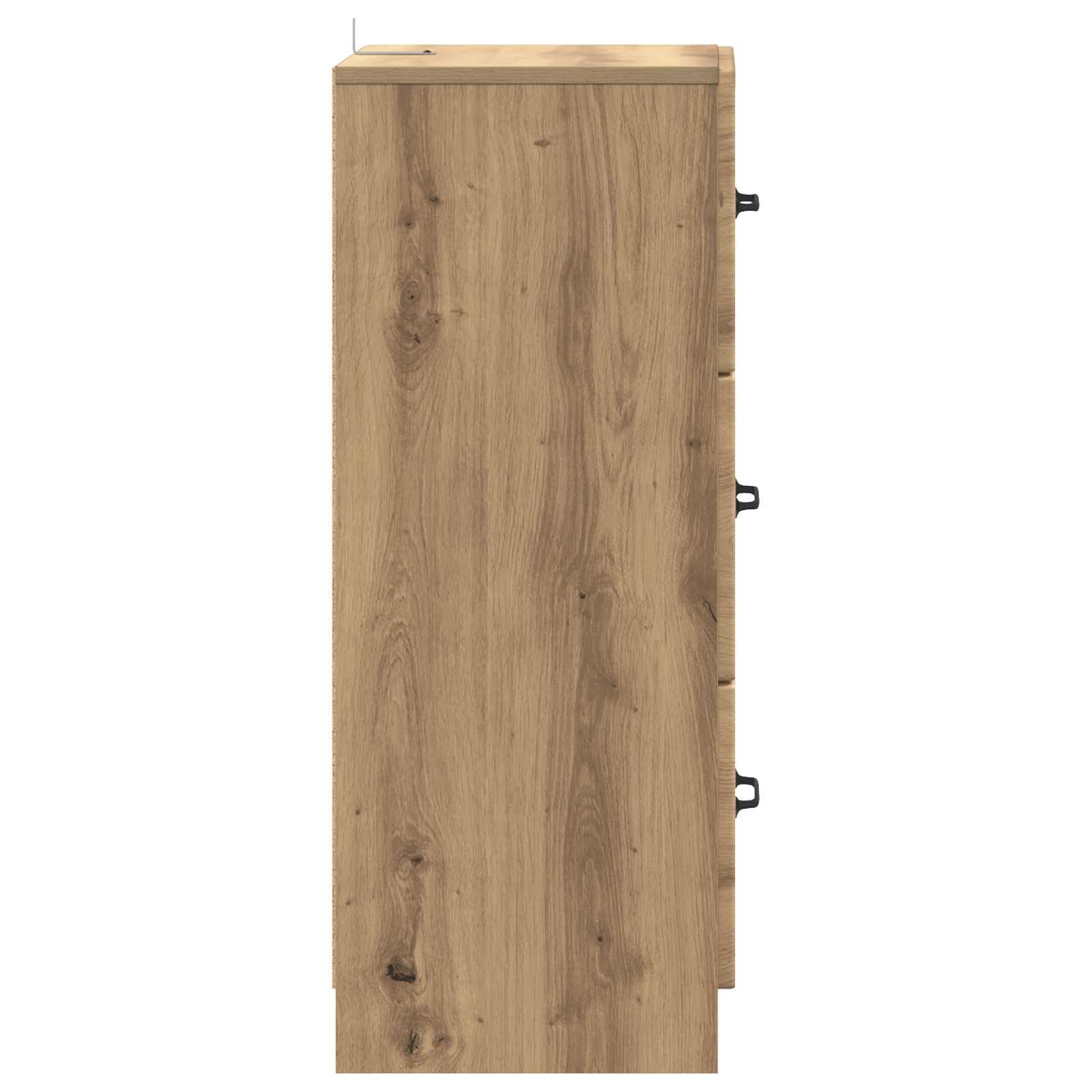 Schubladenschrank Artisan-Eiche 33 x 34,5 x 87 cm Holzwerkstoff