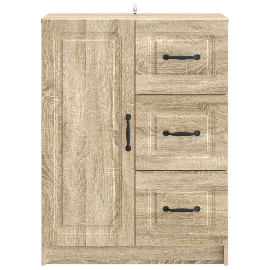 Sideboard Sonoma-Eiche 66 x 34,5 x 87 cm Holzwerkstoff