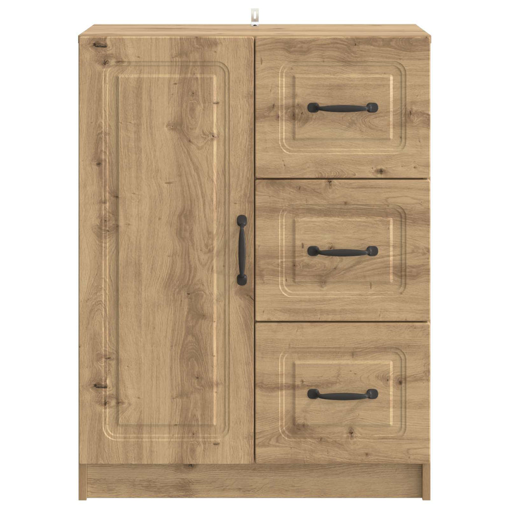 Sideboard Artisan-Eiche 66 x 34,5 x 87 cm Holzwerkstoff
