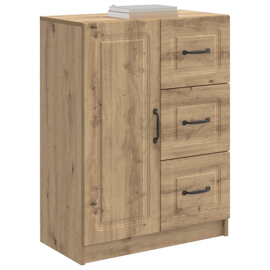 Sideboard Artisan-Eiche 66 x 34,5 x 87 cm Holzwerkstoff