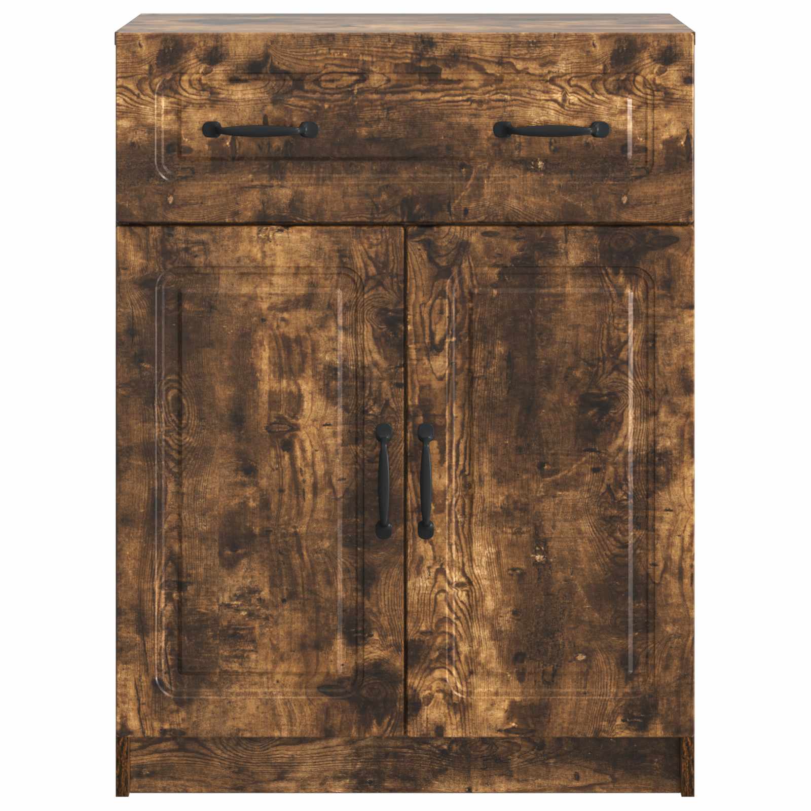 Sideboard Geräucherte Eiche 66 x 34,5 x 87 cm Holzwerkstoff