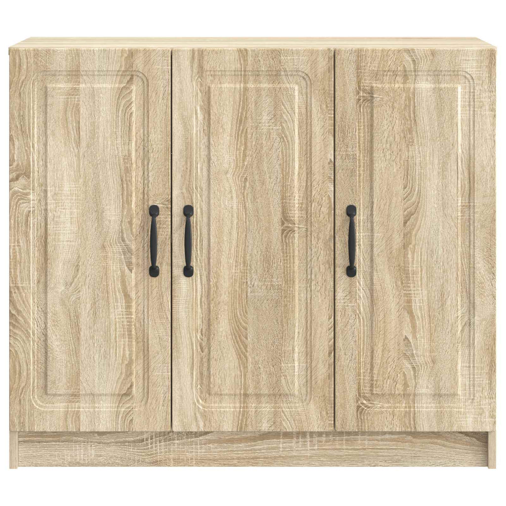 Sideboard Sonoma-Eiche 89 x 34,5 x 77 cm Holzwerkstoff
