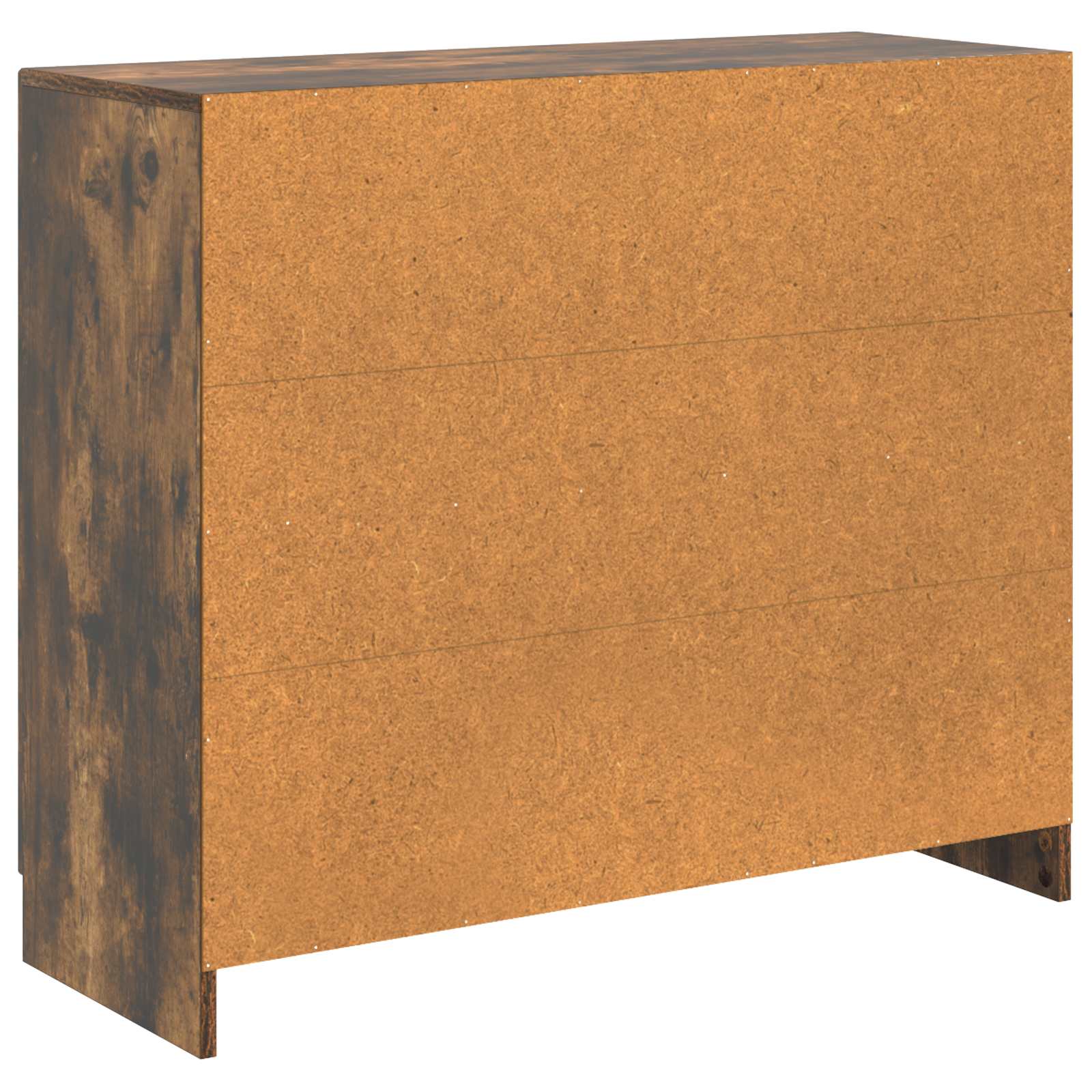 Sideboard Geräucherte Eiche 89 x 34,5 x 77 cm Holzwerkstoff