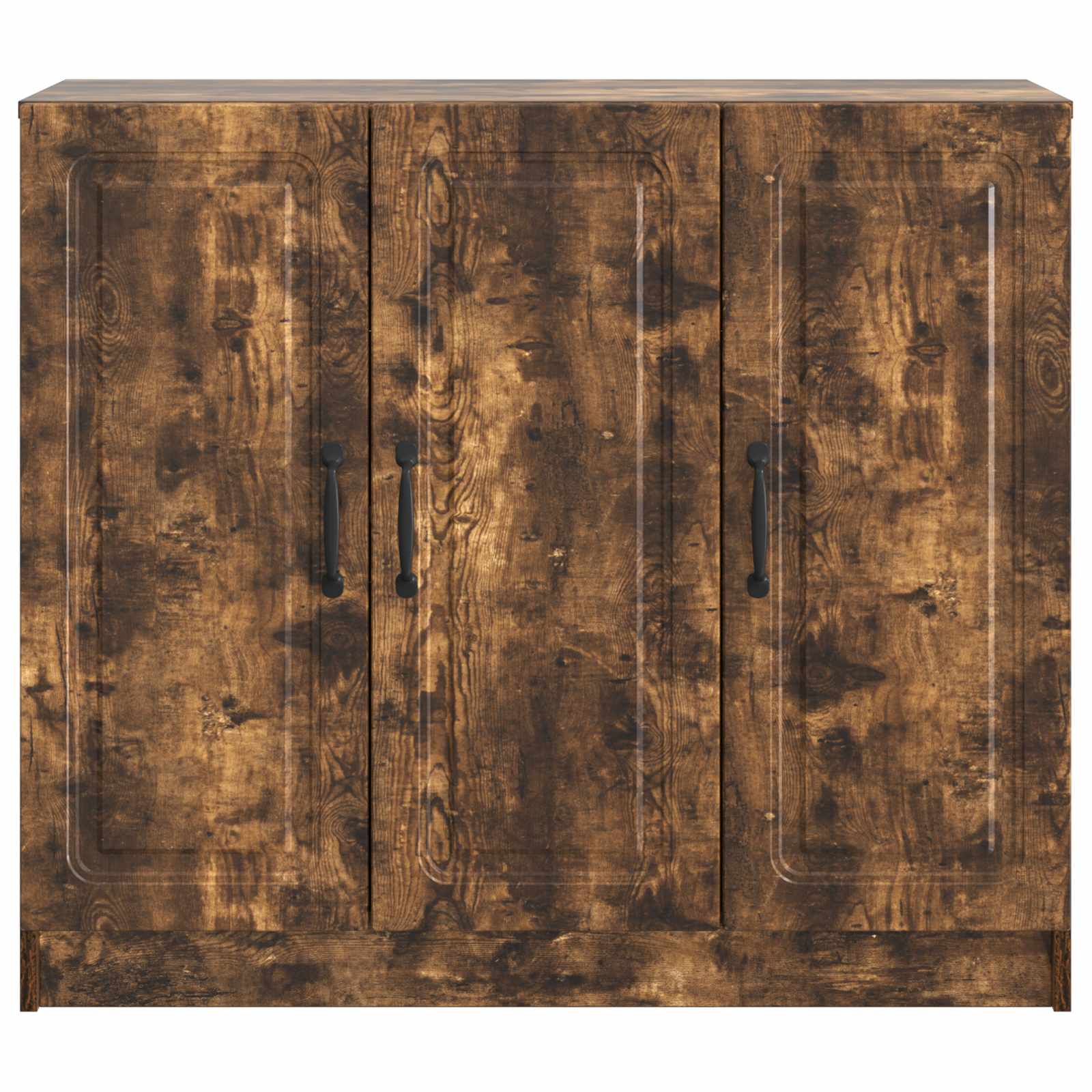 Sideboard Geräucherte Eiche 89 x 34,5 x 77 cm Holzwerkstoff