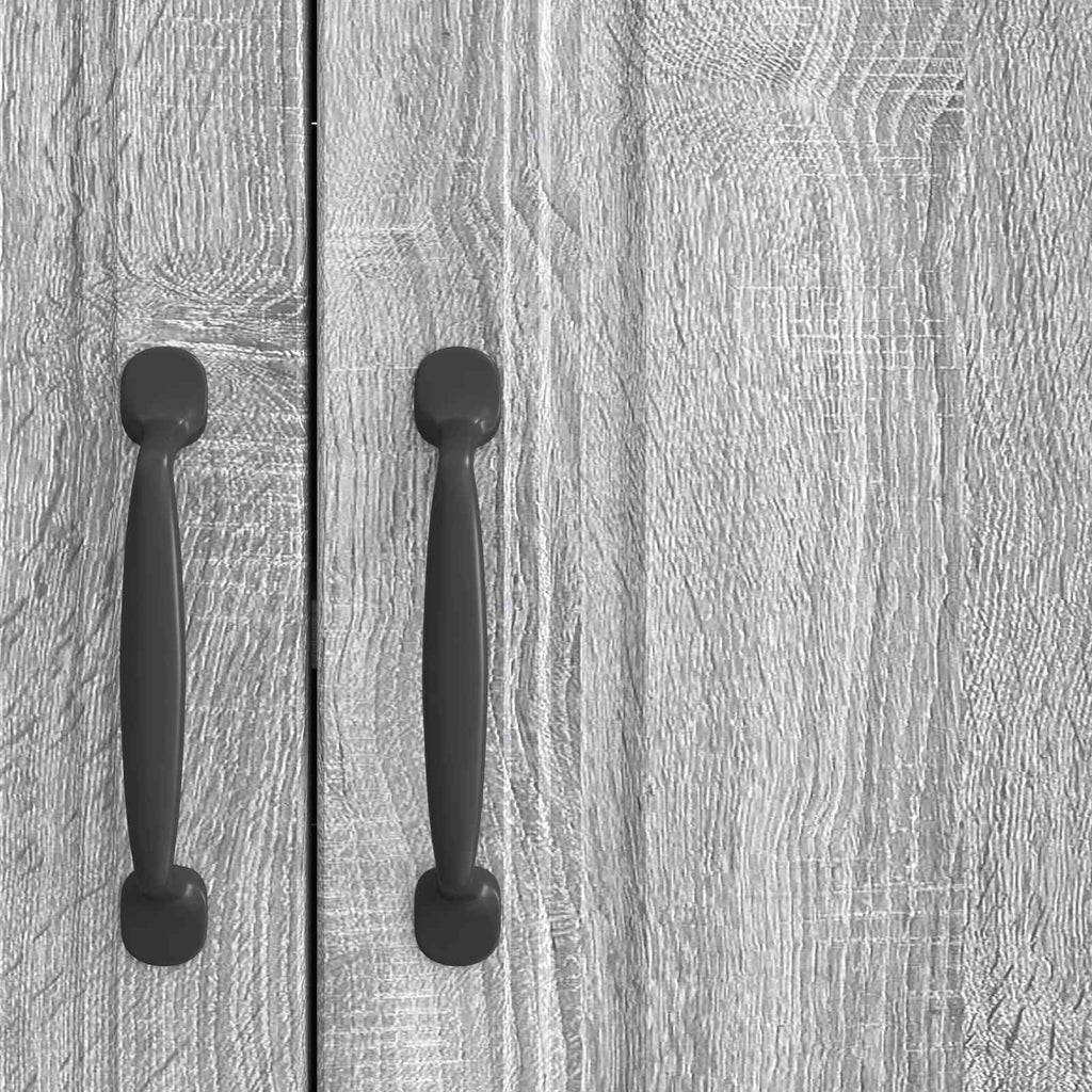 Sideboard Graues Sonoma 89 x 34,5 x 77 cm Holzwerkstoff