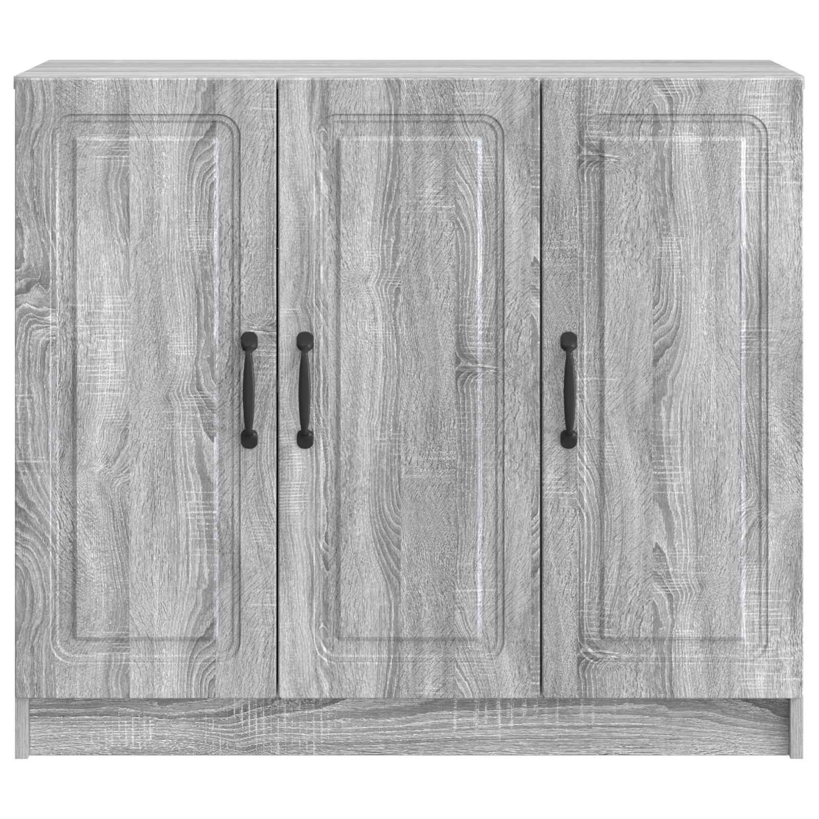 Sideboard Graues Sonoma 89 x 34,5 x 77 cm Holzwerkstoff