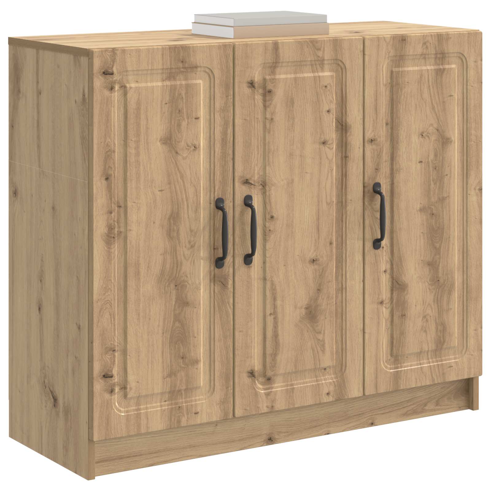 Sideboard Artisan-Eiche 89 x 34,5 x 77 cm Holzwerkstoff