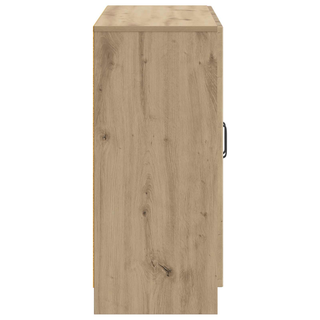 Sideboard Artisan-Eiche 89 x 34,5 x 77 cm Holzwerkstoff