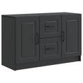 Sideboard Schwarz 89 x 34,5 x 57 cm Holzwerkstoff