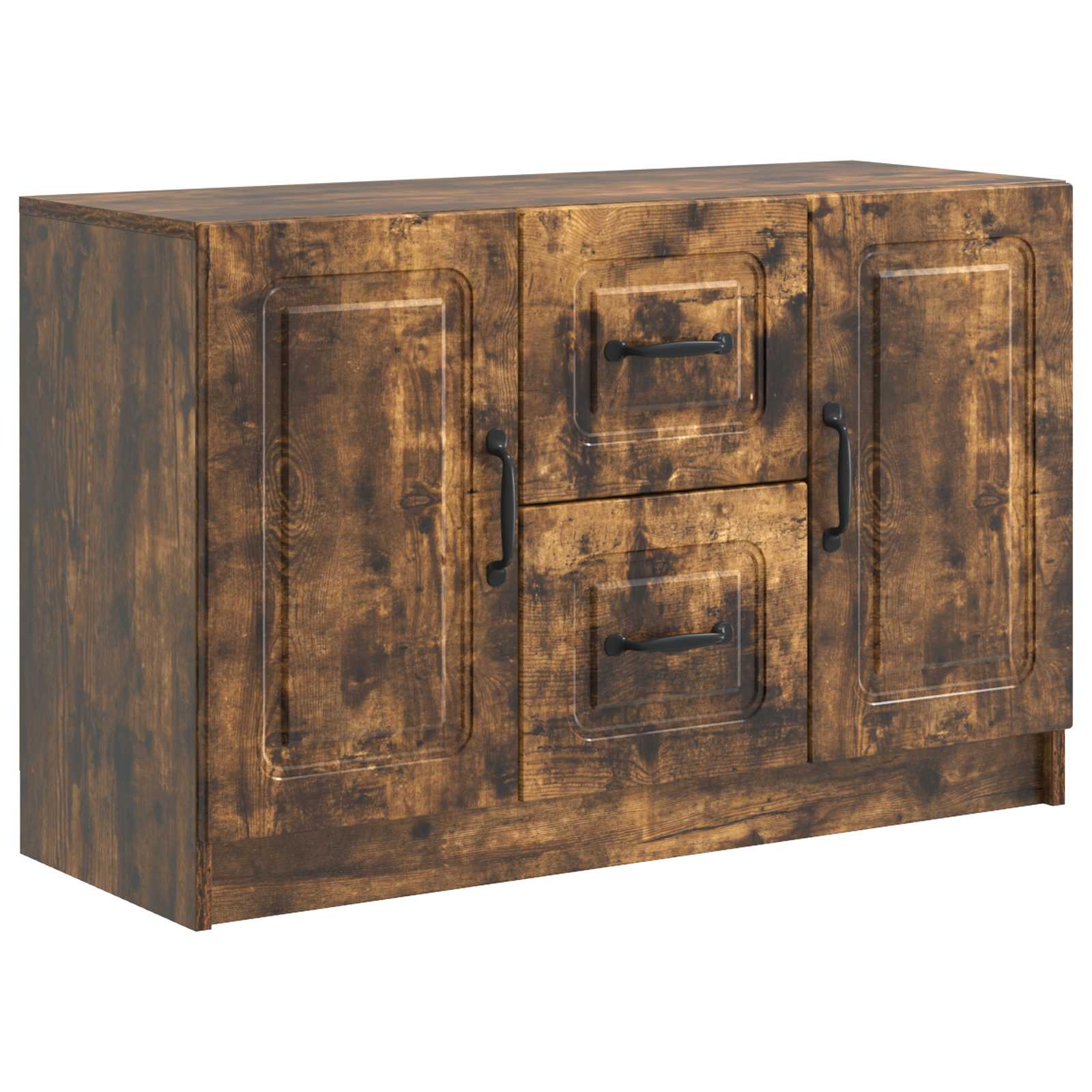 Sideboard Geräucherte Eiche 89 x 34,5 x 57 cm Holzwerkstoff