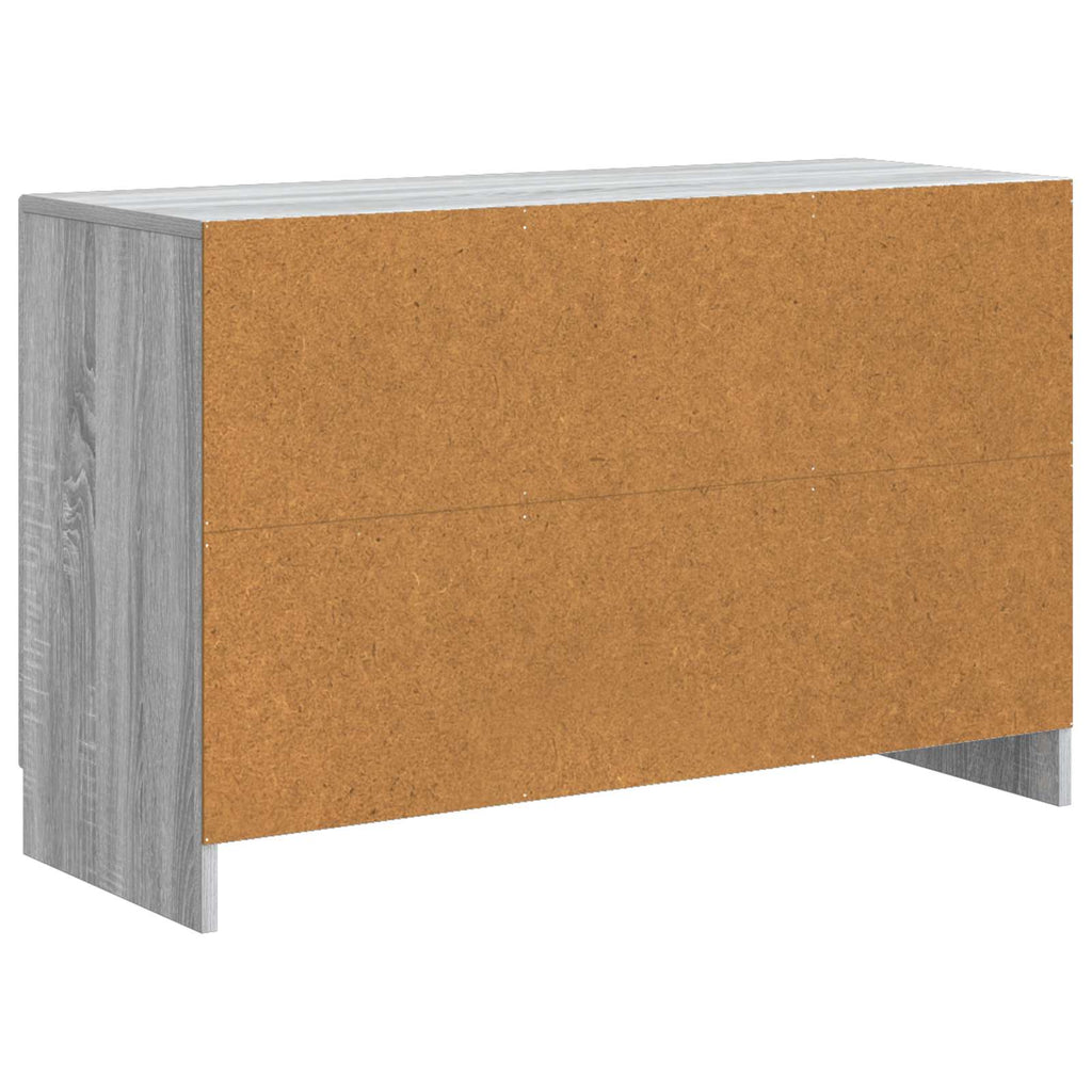 Sideboard Graues Sonoma 89 x 34,5 x 57 cm Holzwerkstoff