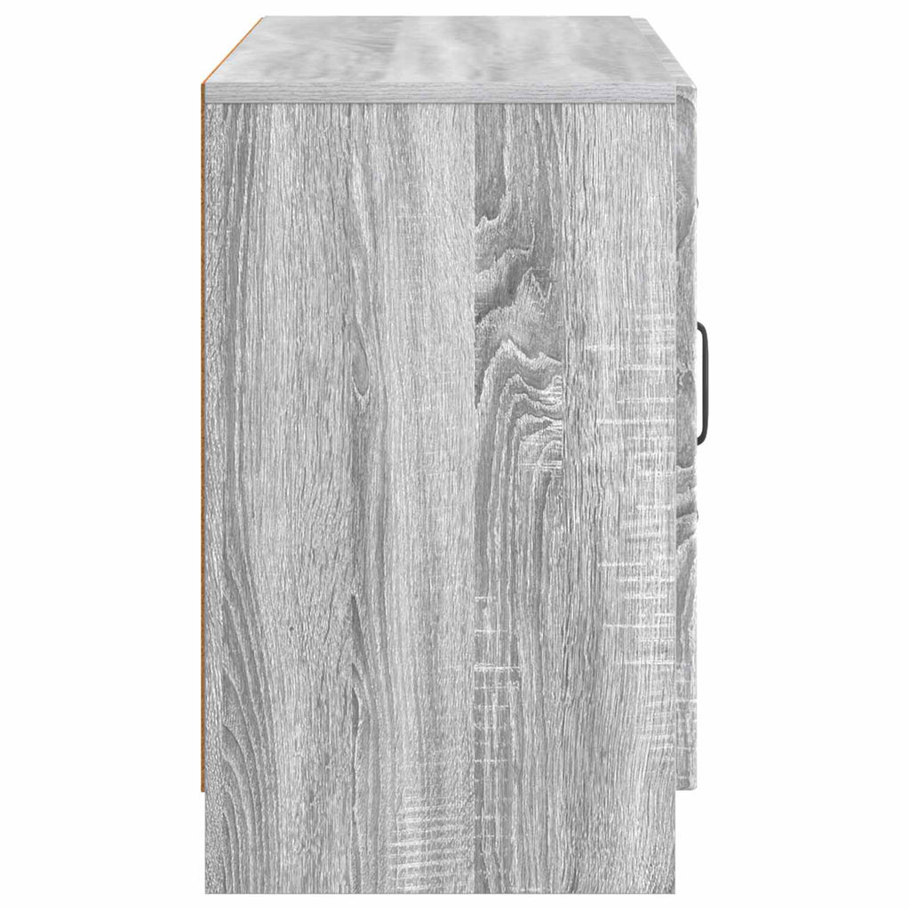 Sideboard Graues Sonoma 89 x 34,5 x 57 cm Holzwerkstoff