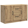 Sideboard Artisan-Eiche 89 x 34,5 x 57 cm Holzwerkstoff