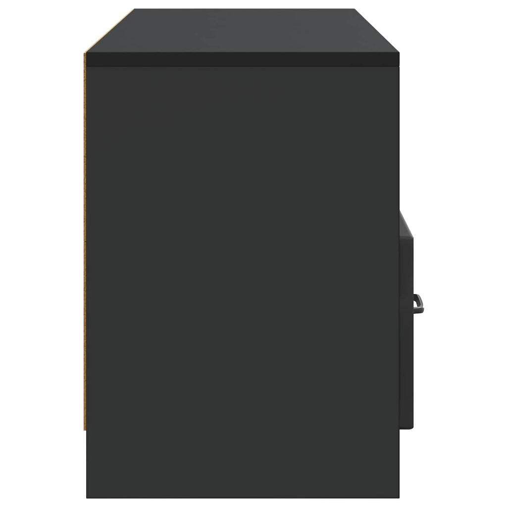 TV-Schränk Schwarz 102 x 34,5 x 47 cm Holzwerkstoff