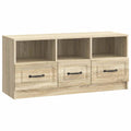 TV-Schränk Sonoma-Eiche 102 x 34,5 x 47 cm Holzwerkstoff