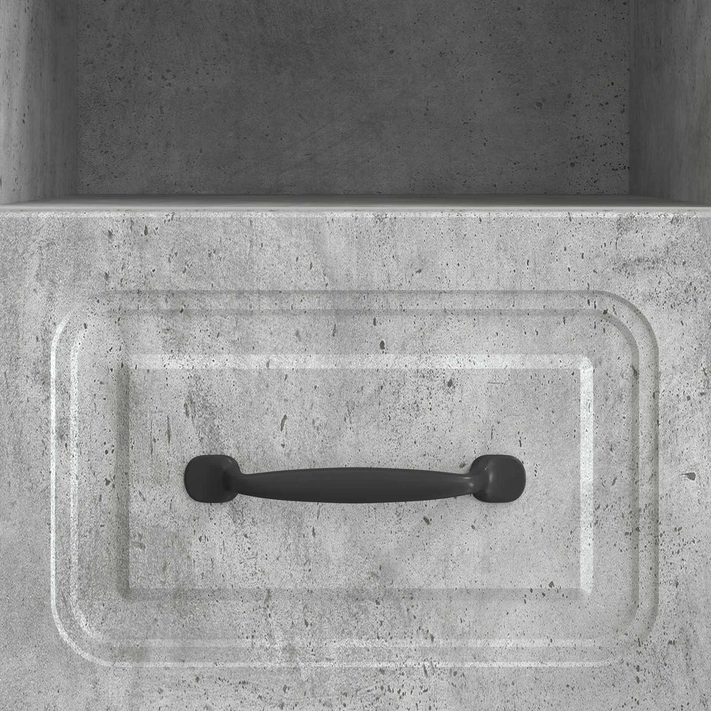TV-Schränk Betongrau 102 x 34,5 x 47 cm Holzwerkstoff