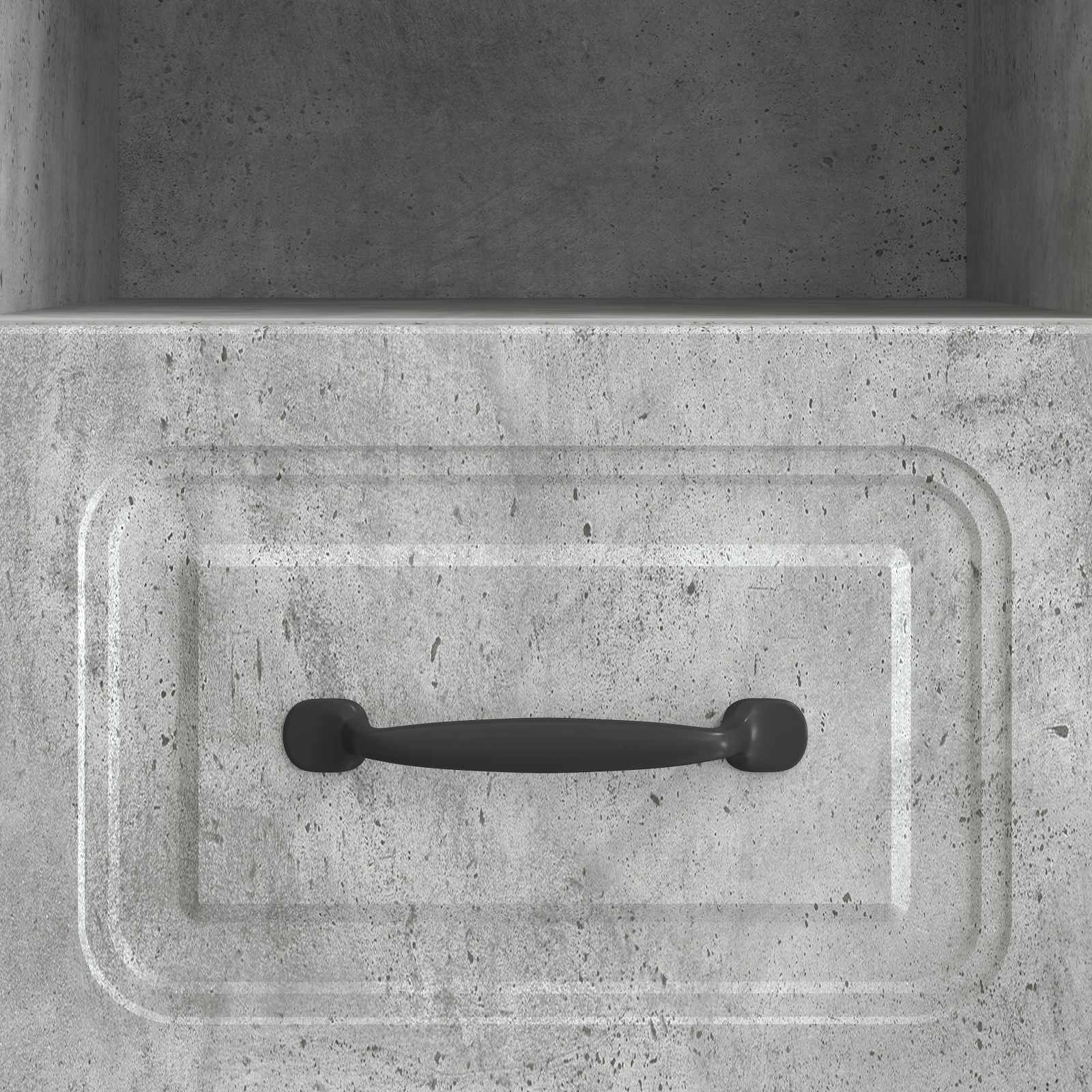 TV-Schränk Betongrau 102 x 34,5 x 47 cm Holzwerkstoff