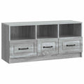 TV-Schränk Graues Sonoma 102 x 34,5 x 47 cm Holzwerkstoff