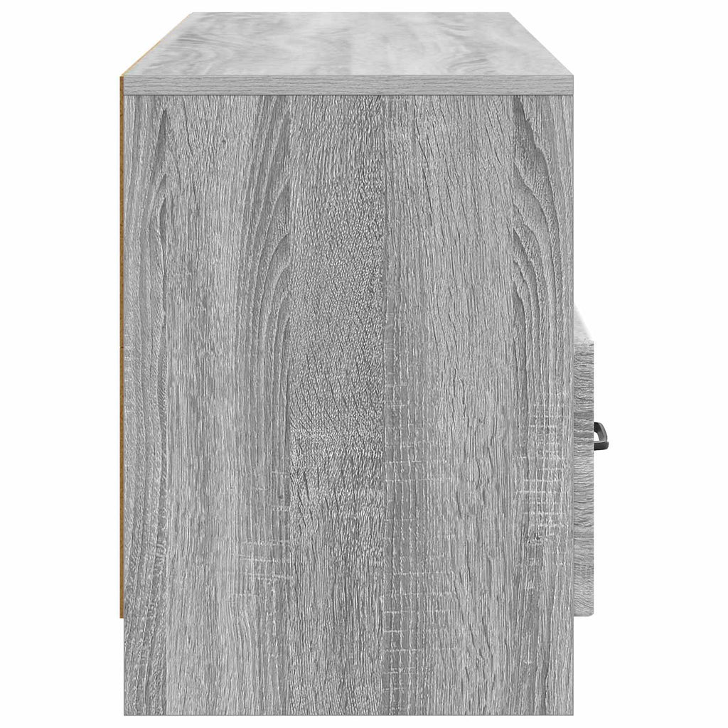 TV-Schränk Graues Sonoma 102 x 34,5 x 47 cm Holzwerkstoff