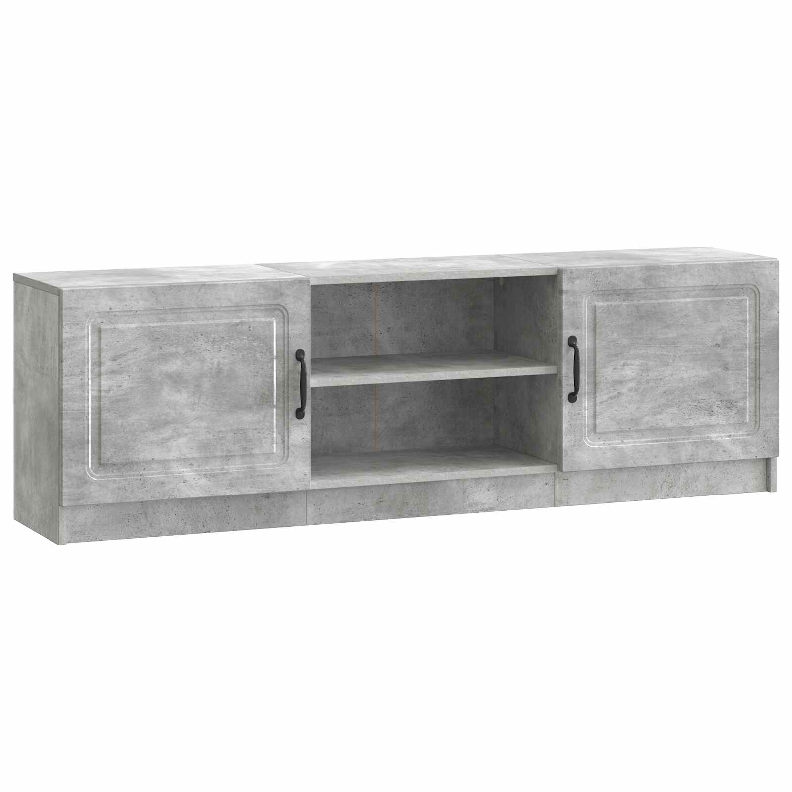TV-Schränk Betongrau 150 x 31 x 47 cm Holzwerkstoff