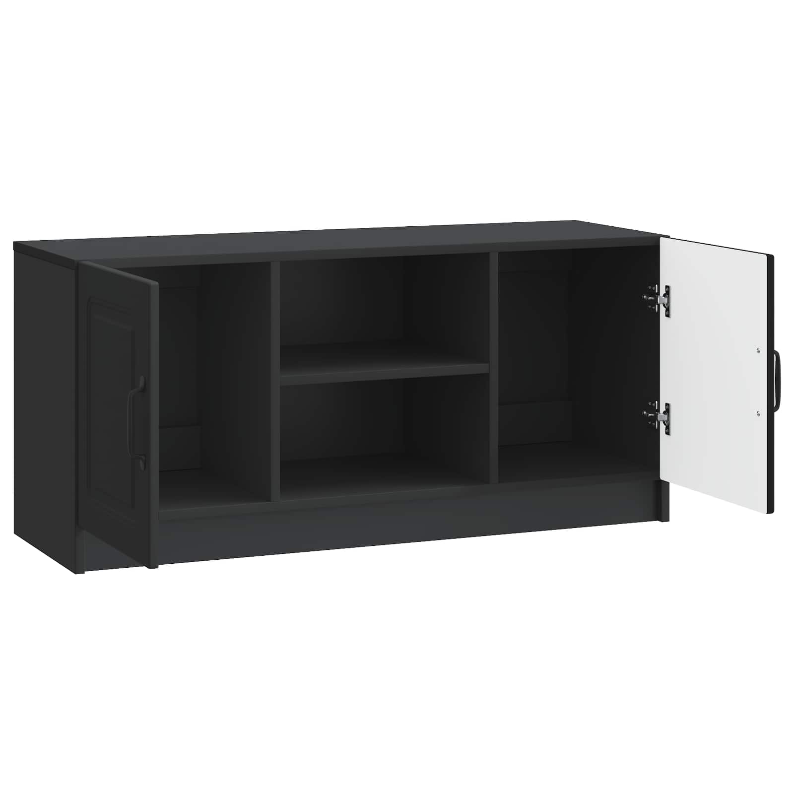 TV-Schränk Schwarz 102 x 34,5 x 47 cm Holzwerkstoff